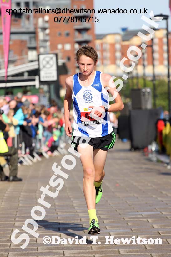 Boys Junior Great North Run. Photo: David T. Hewitson/Sports for All Pics